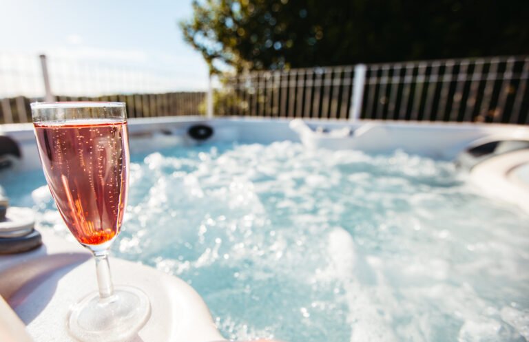 spa villa avec piscine
