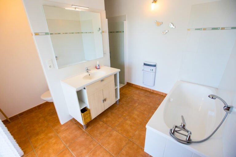 salle de bain suite villa