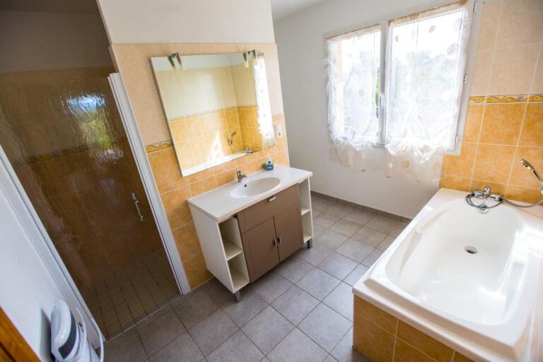 salle de bain suite villa