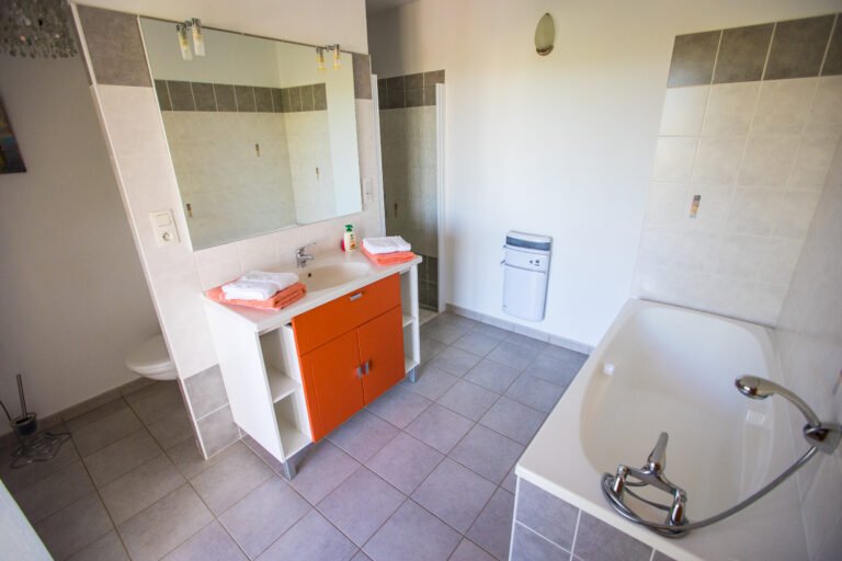 salle de bain suite villa